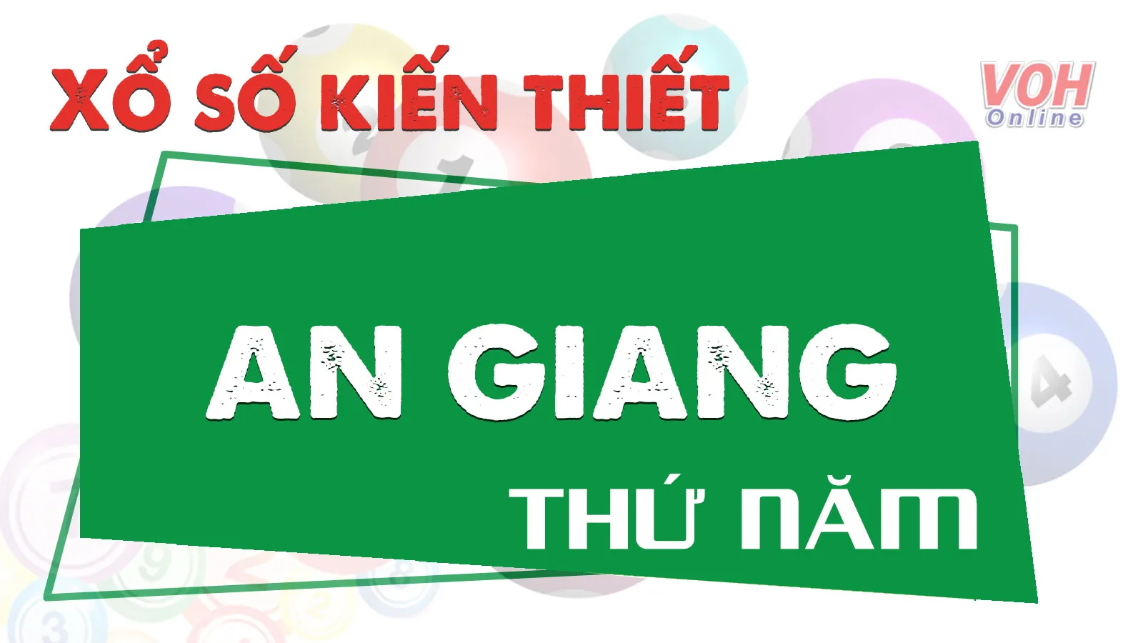 Các giải thưởng của Xổ số An Giang